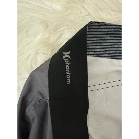 HURLEY Phantom Voodoo Swim Board Shorts Men’s Size‎ 28 Black Pink Aqua - Picture 5 of 11